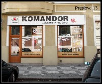 Studio vestavěných skříní Komandor Praha 5 - Smíchov